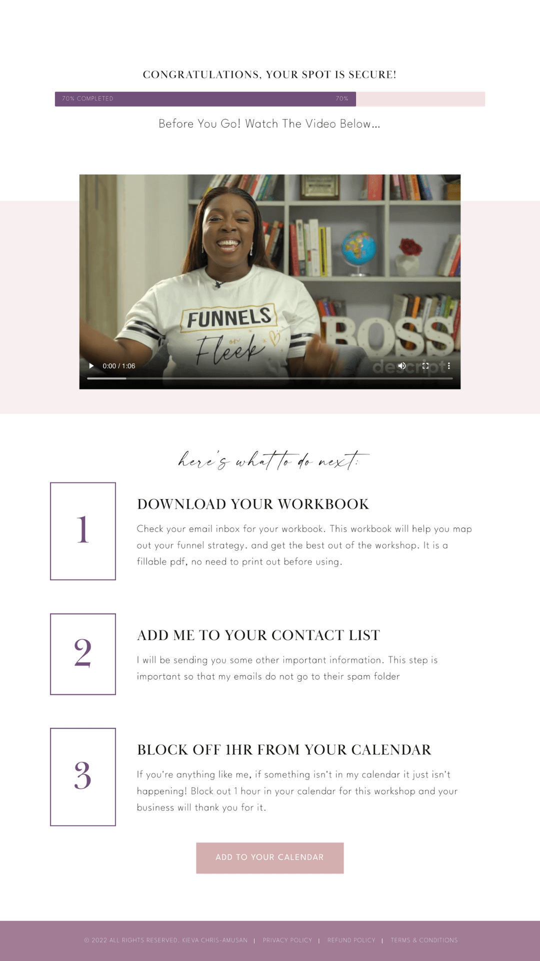 Website design & development