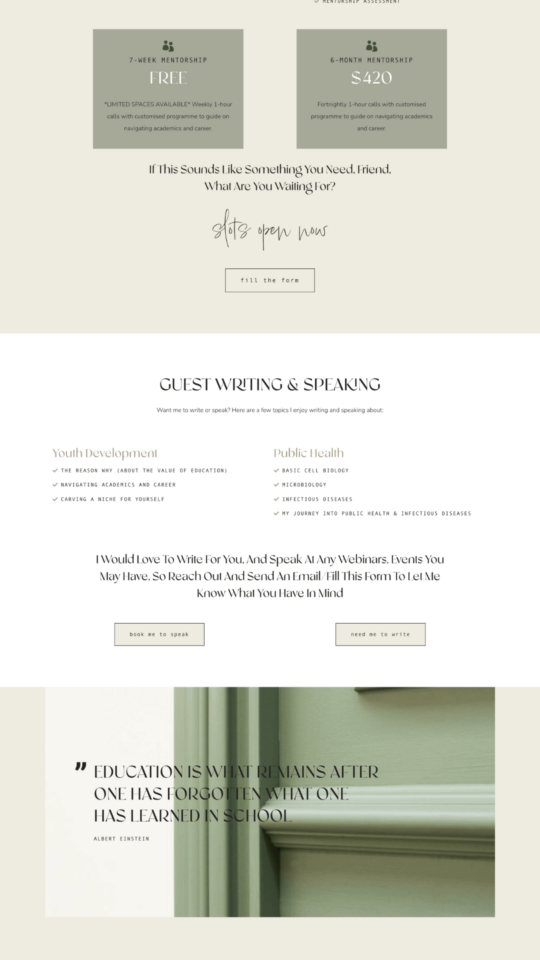 website for service pro Oluwatoni Akinola